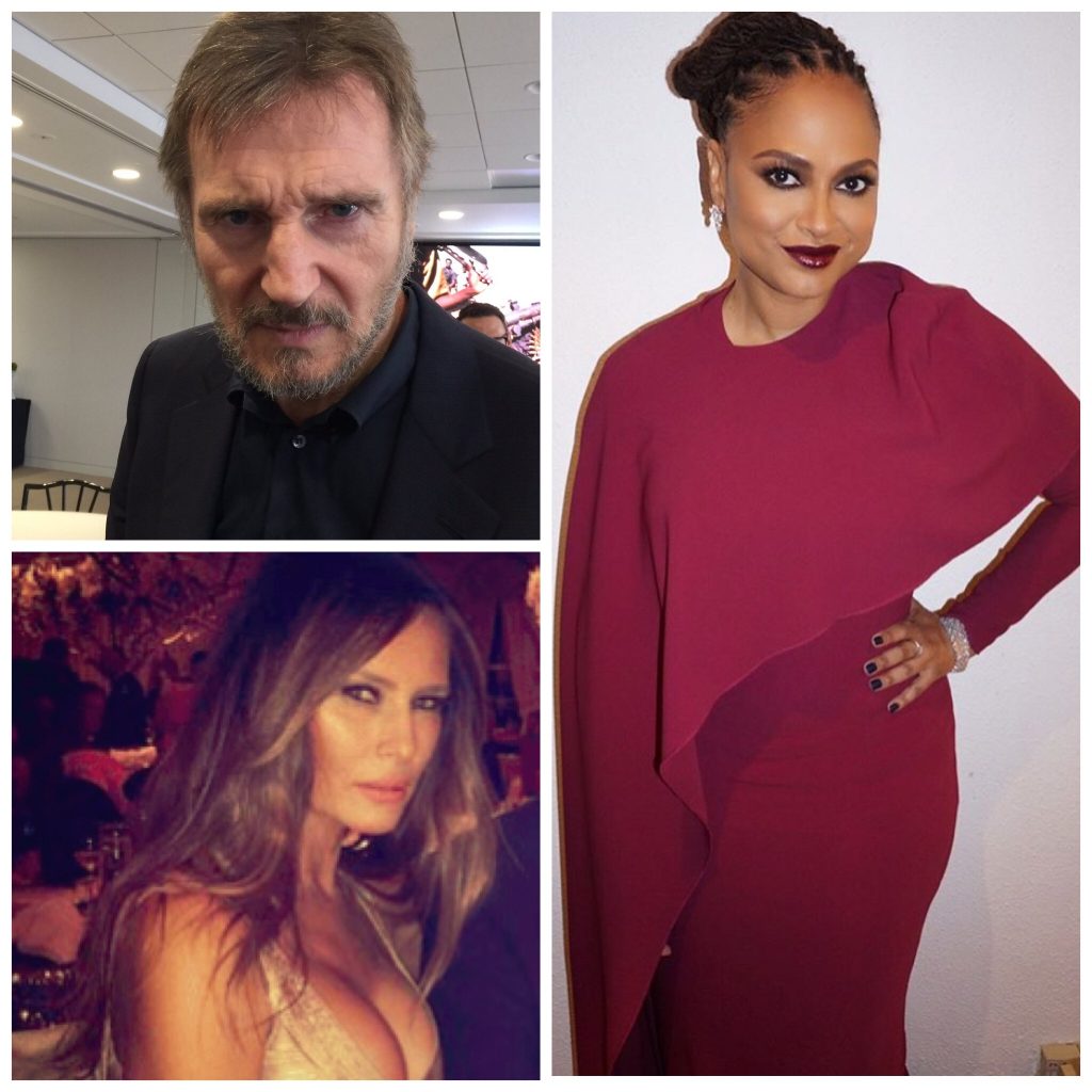 Ava Duvernay Vs Liam Neeson and Melania - Baller Alert