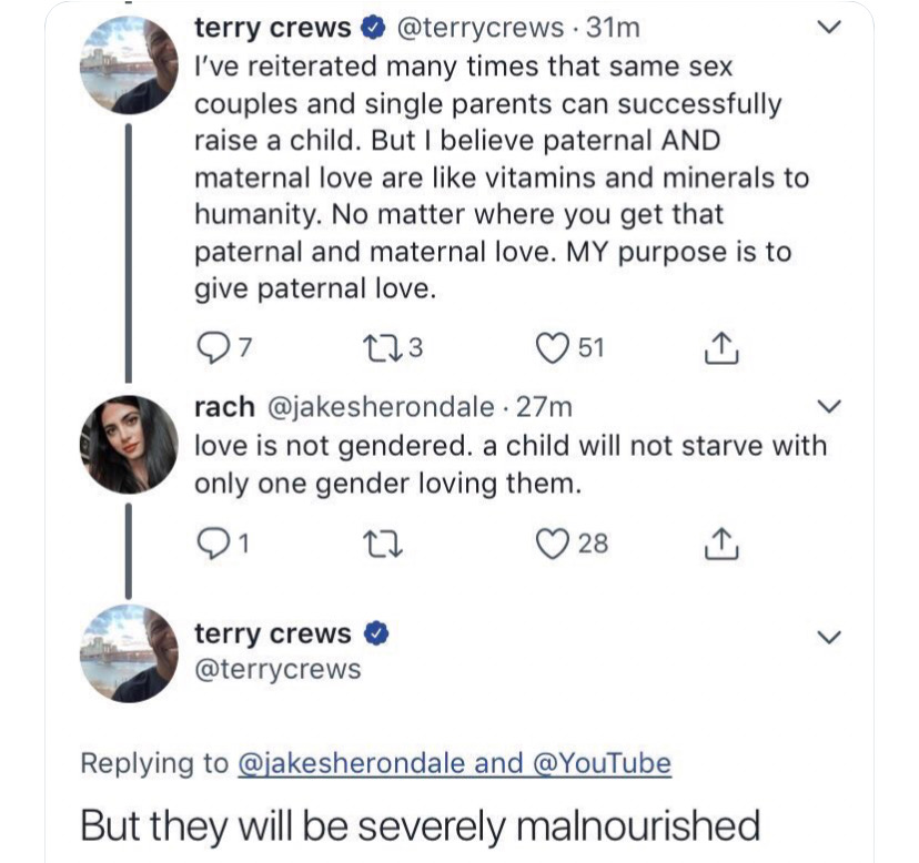 Terry Crews Talks Same Sex CHildren
