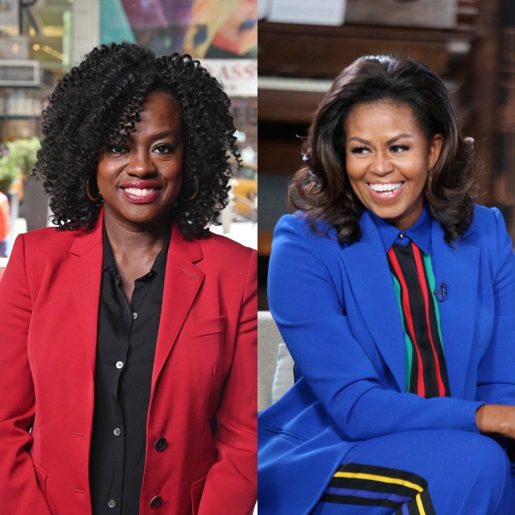 Viola Davis and Michelle Obama