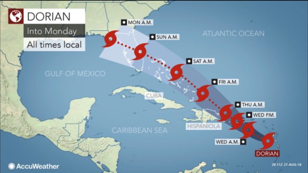 Tropical Storm Dorian