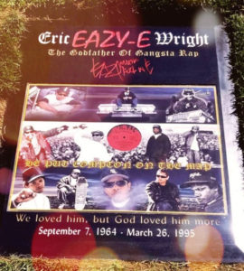 Easy E New Tombstone