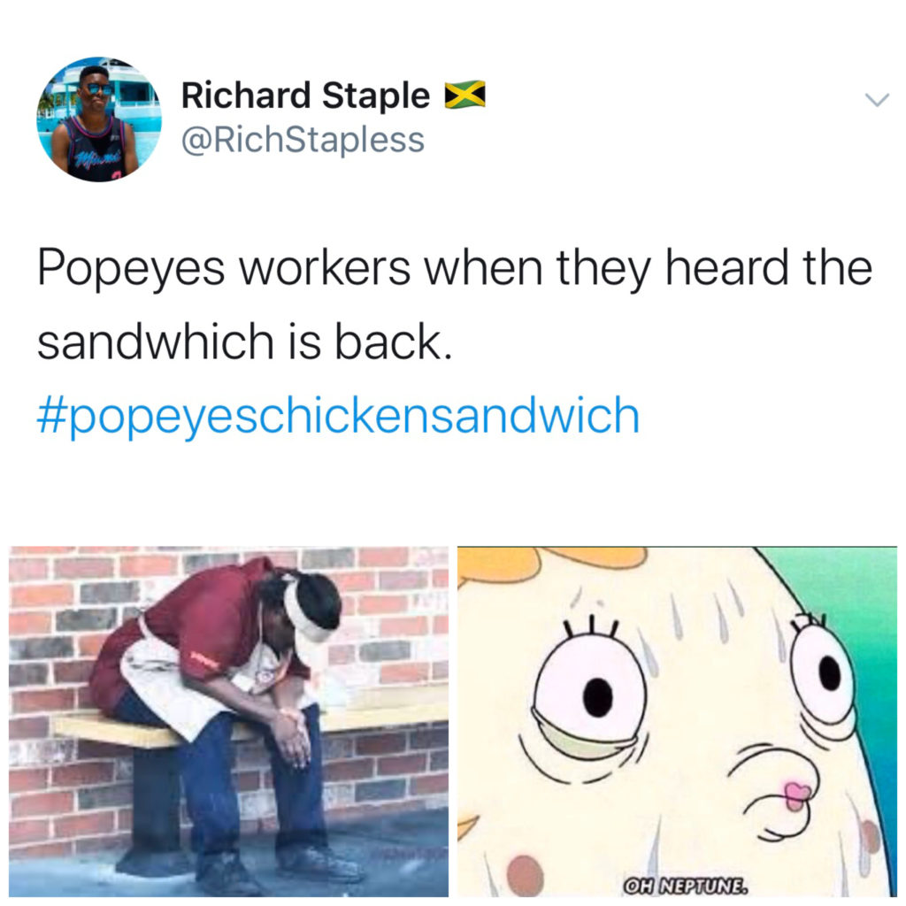 Popeyes Chicken is Back