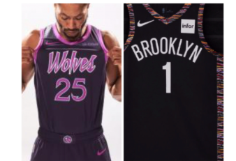 The Brooklyn Nets And Minnesota Timberwolves Pay Homage To Biggie And Prince With “City Edition” Uniforms For This Season