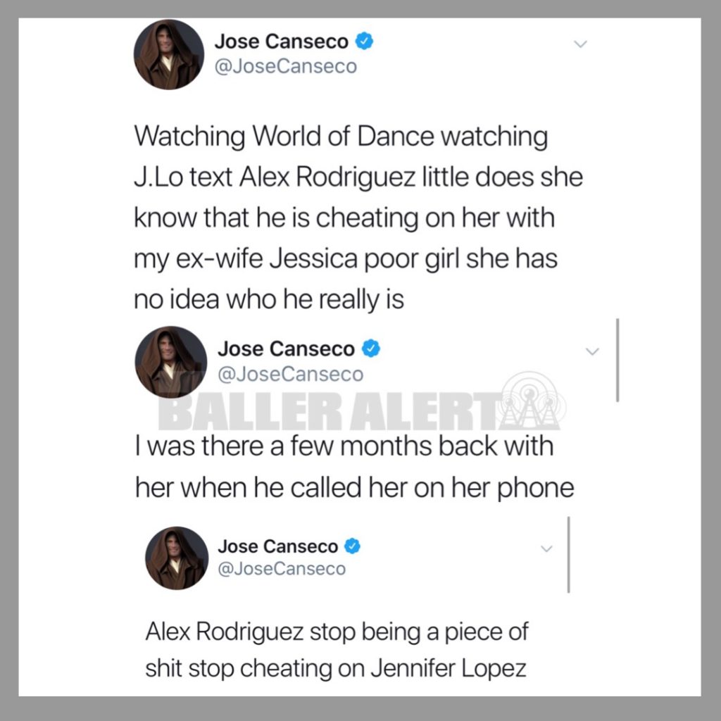 Jose Canseco Calls Out AROD 2