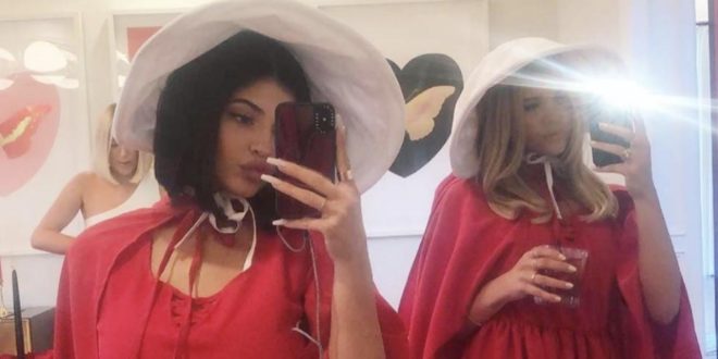 Kylie Jenner and Handmaids