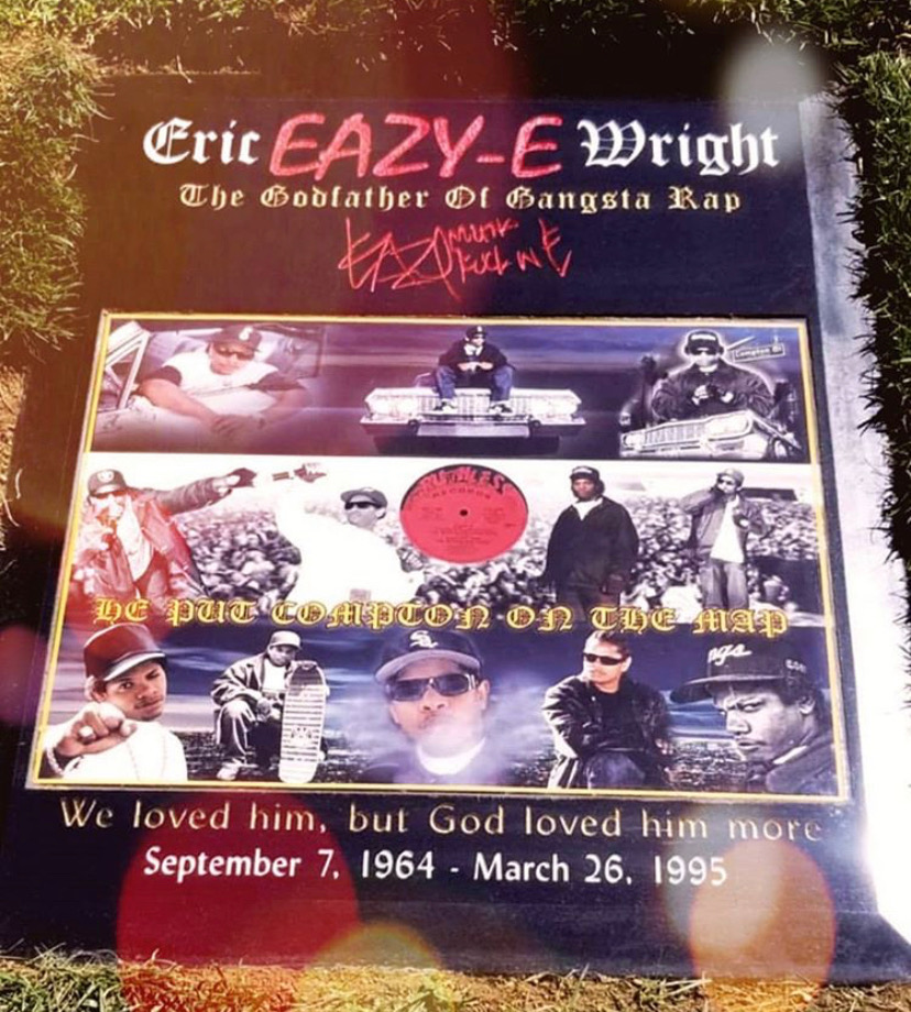 Easy E New Tombstone