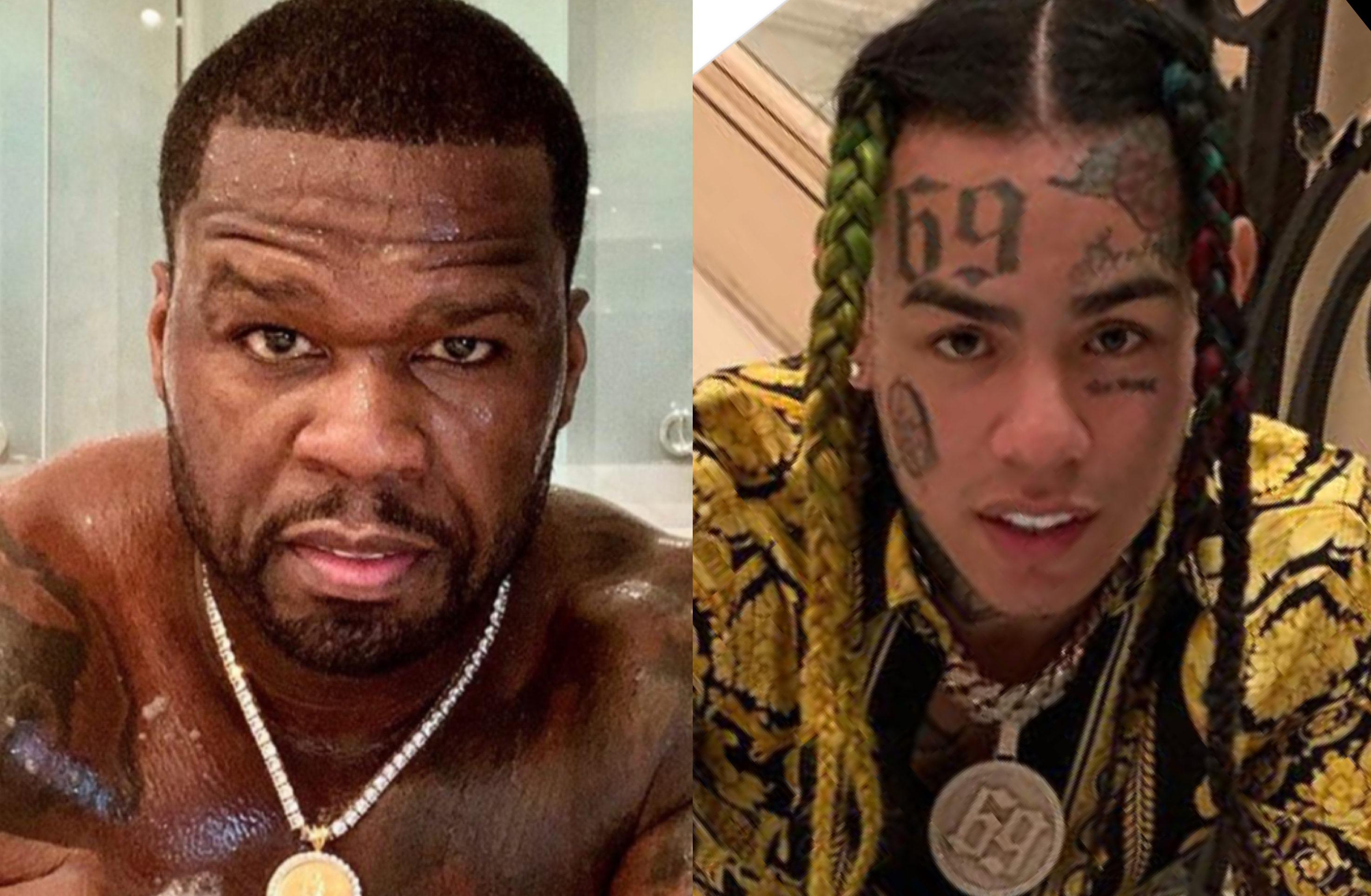 50 Cent and tekashi69