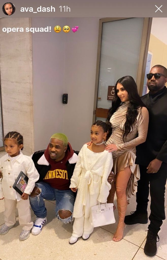 Kim K and NOrth