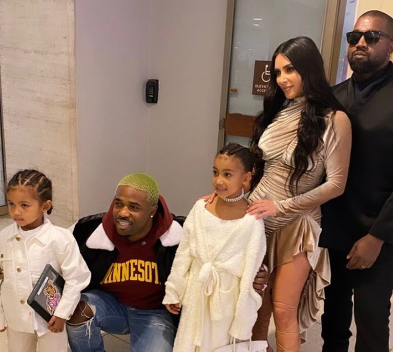 Kim K and NOrth