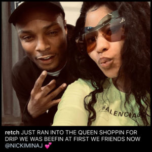 Nicki Minaj and Husband Gets Into Heated Exchange With Meek Mill