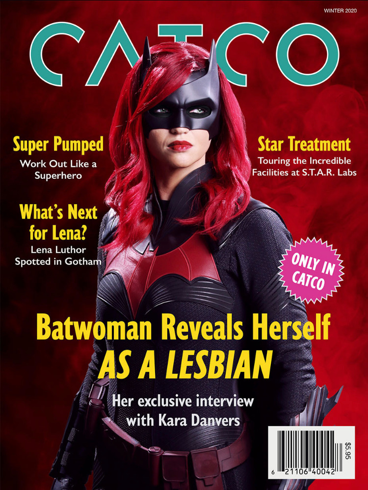 Batwoman is a lesbian