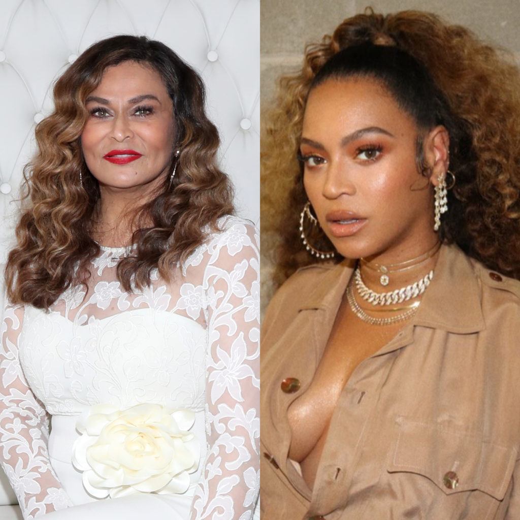 Tina and Beyonce for Art