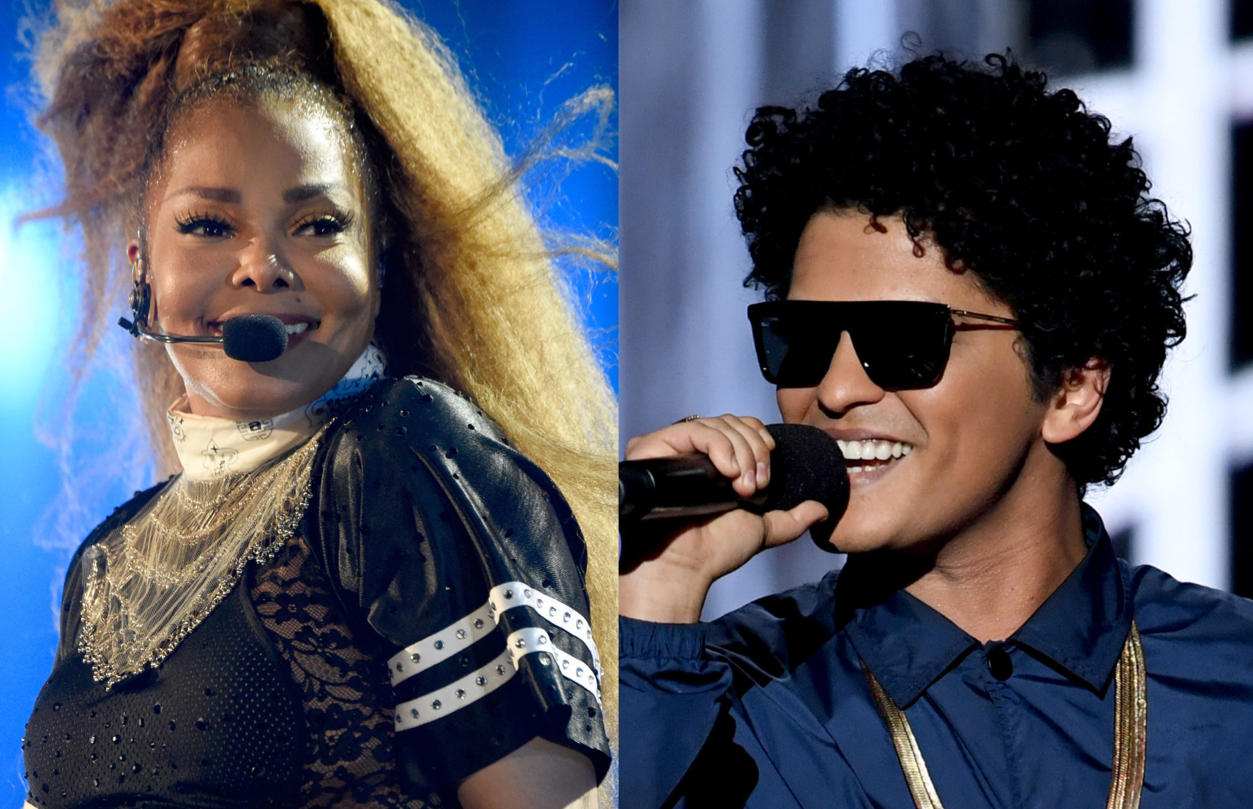 Janet and Bruno Mars to Headline
