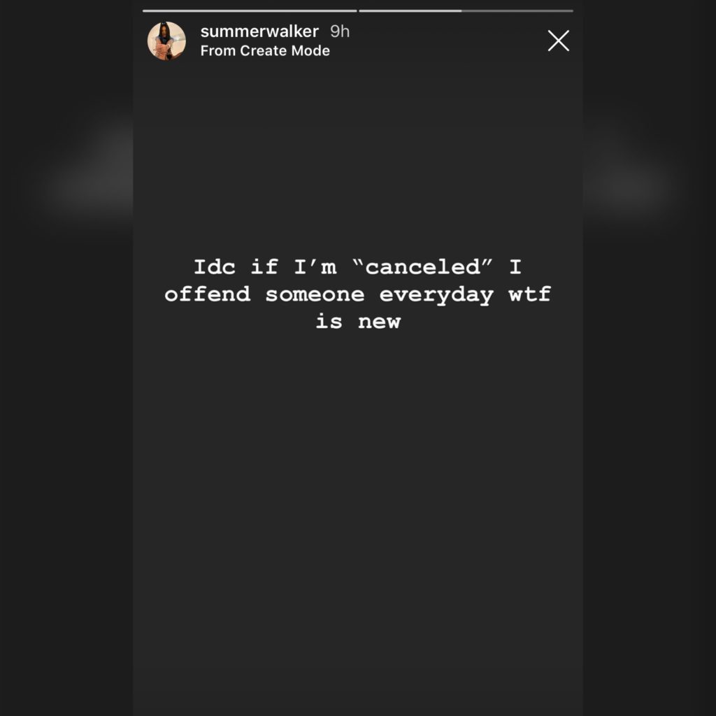 Summer Walker on HIV