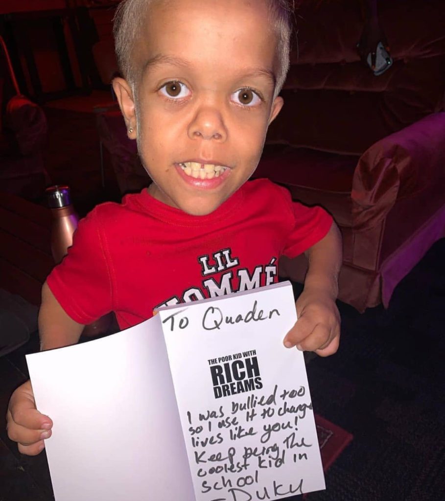 Bullied 9 Year Old Donates Donatioes