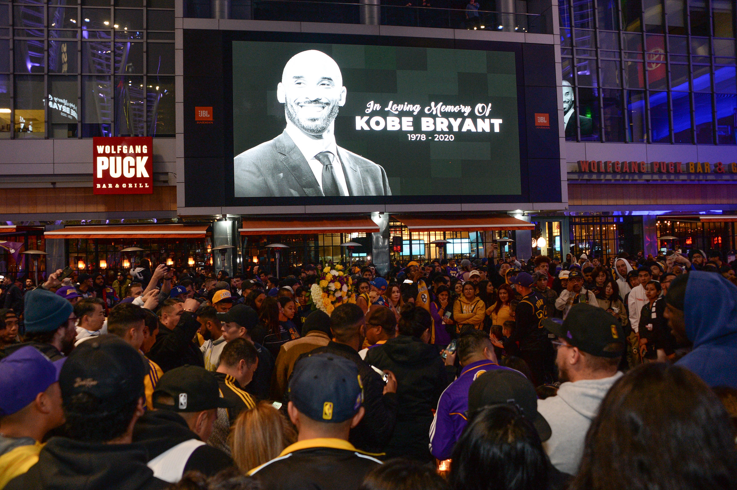 Staples Center Memorial