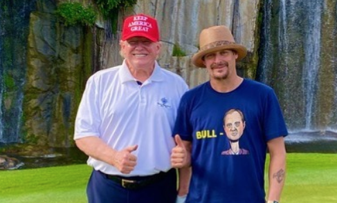 Kid Rock and Trump