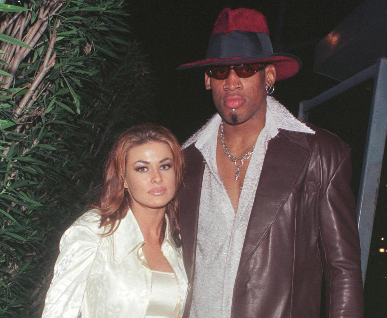 Dennis Rodman and Carmen Electra