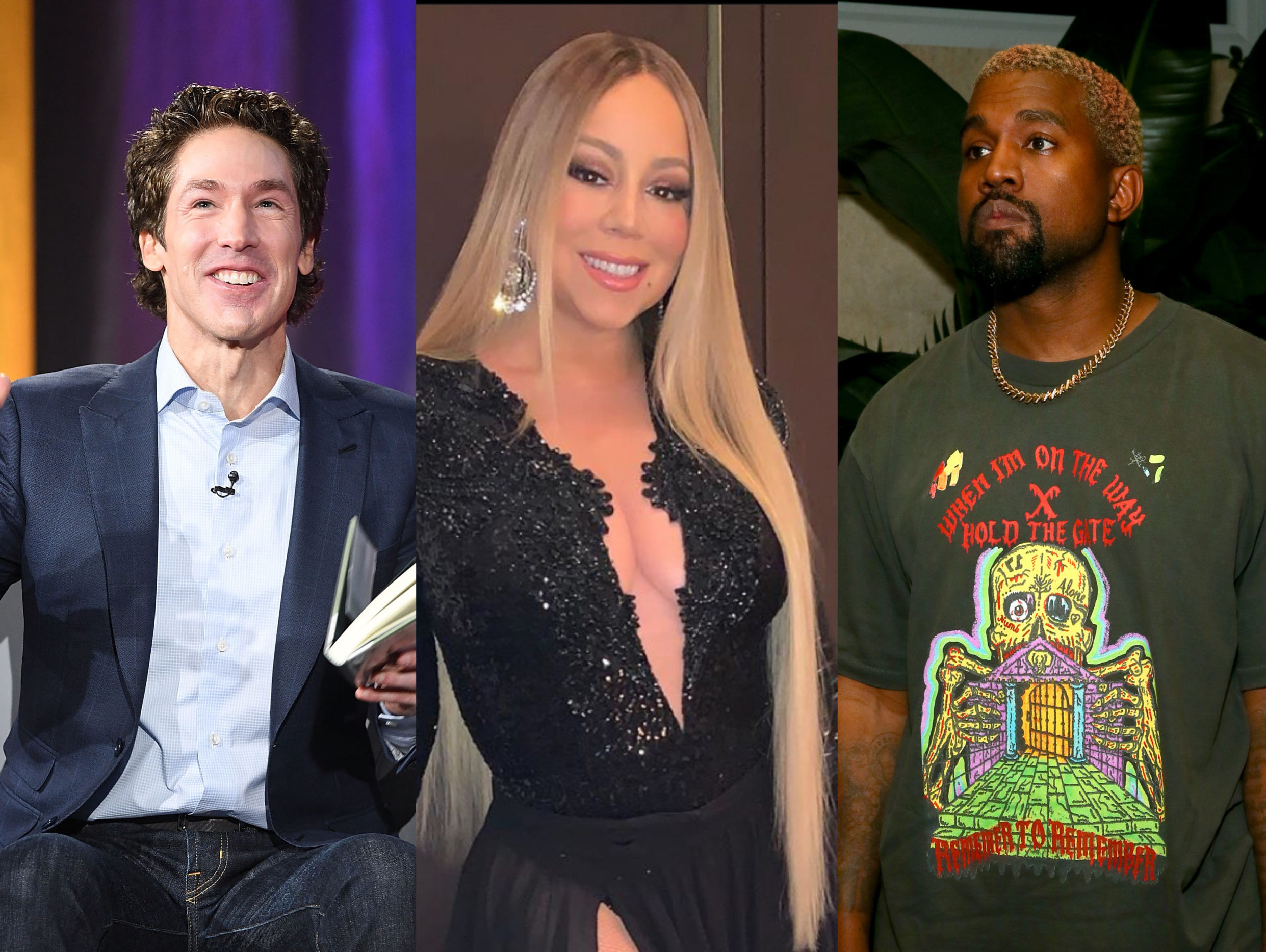 Joel Osteen Joins Mariah and Kanye