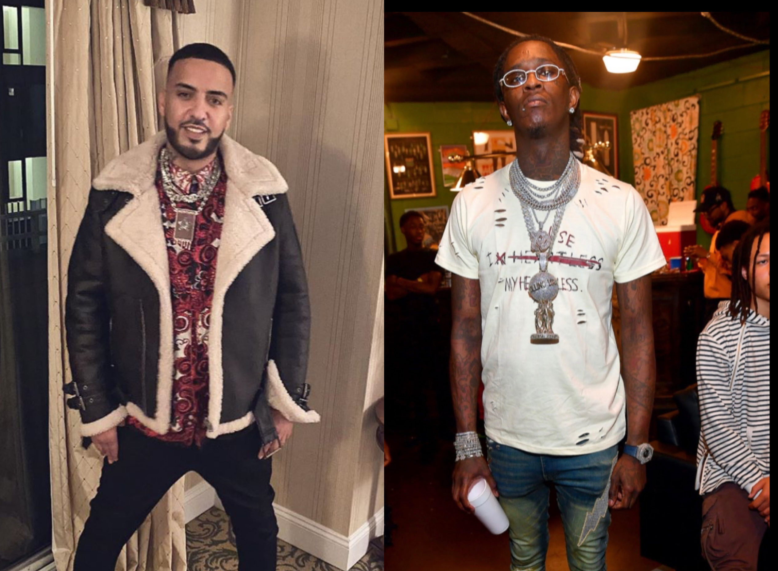 French Montana vs Young Thug