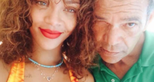 Rihanna and Her Dad