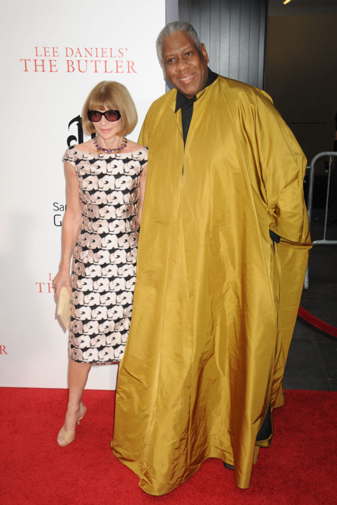 Anna Wintour and Andre
