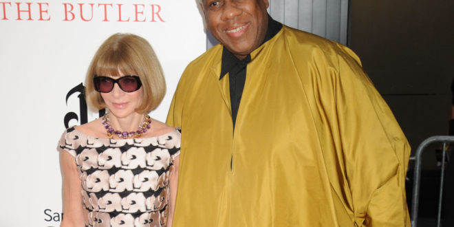 Anna Wintour and Andre