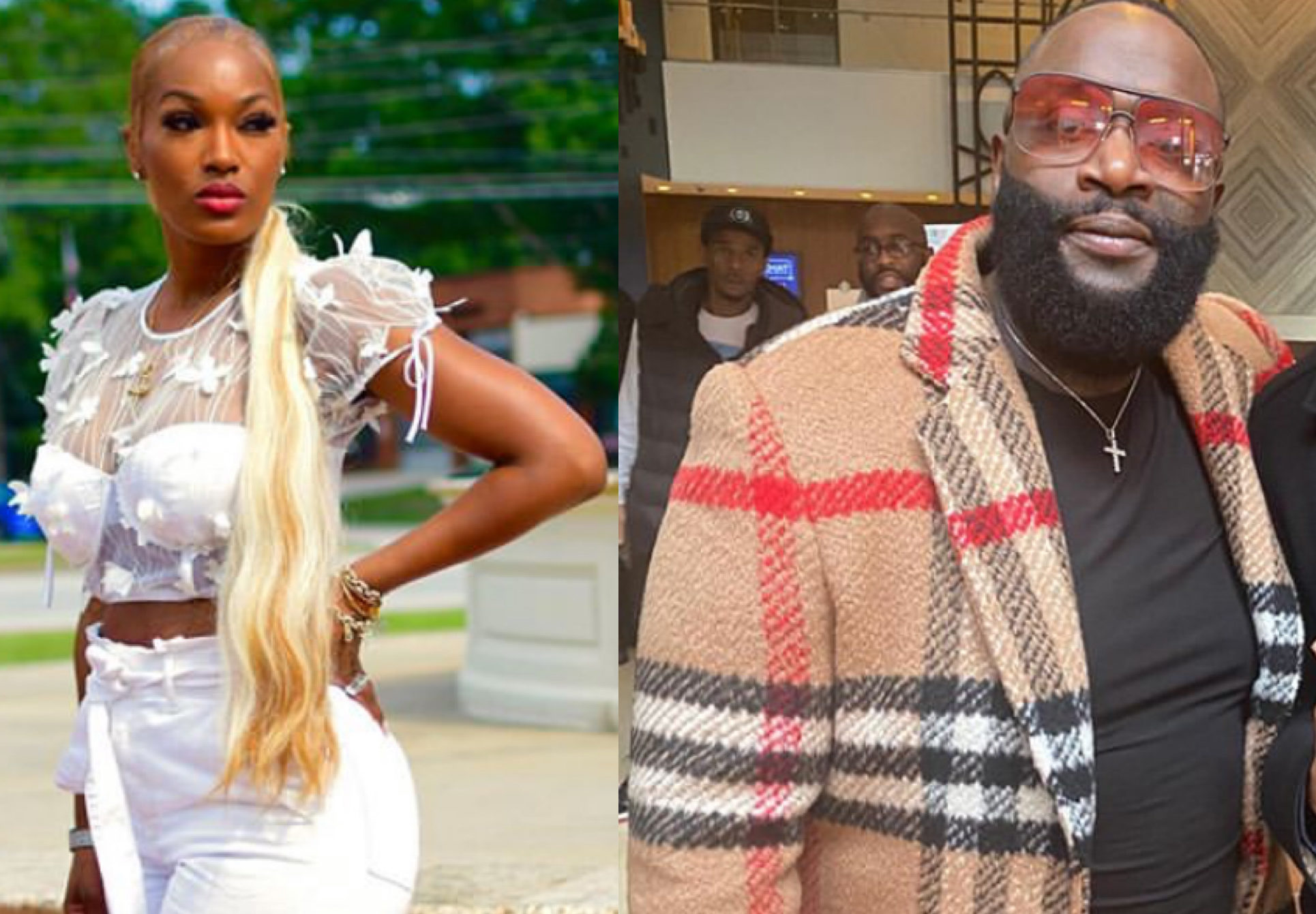 Rick ROss and Briana