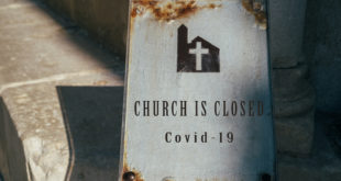 Church is closed for COvid