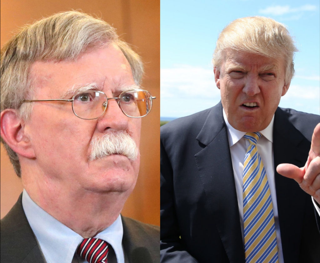 John Bolton vs Trump