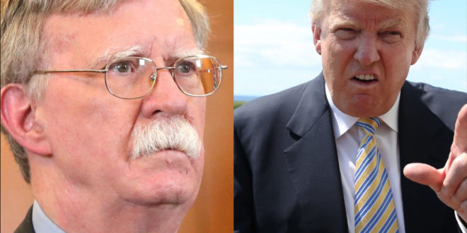 John Bolton vs Trump