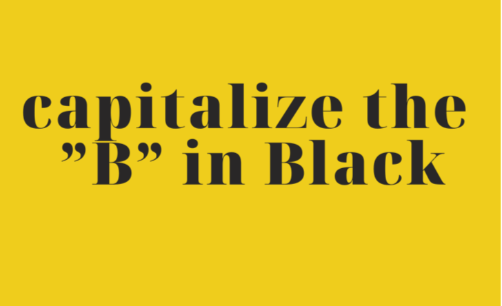 Capitalize the B in Black
