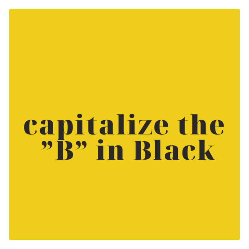 Capitalize the B in Black - Baller Alert Capitalize the B in Black