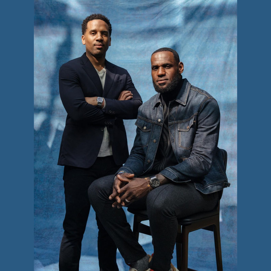 LeBron James and Maverick Carter