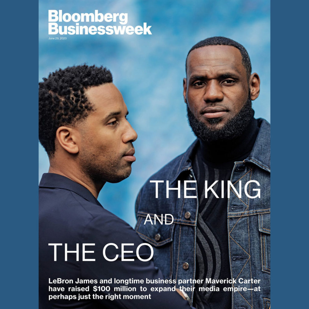 LeBron James and Maverick Carter