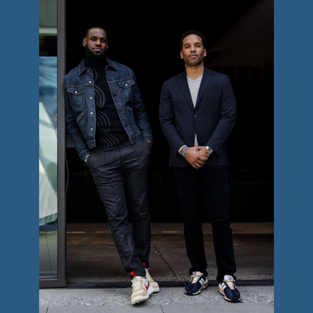 LeBron James and Maverick Carter