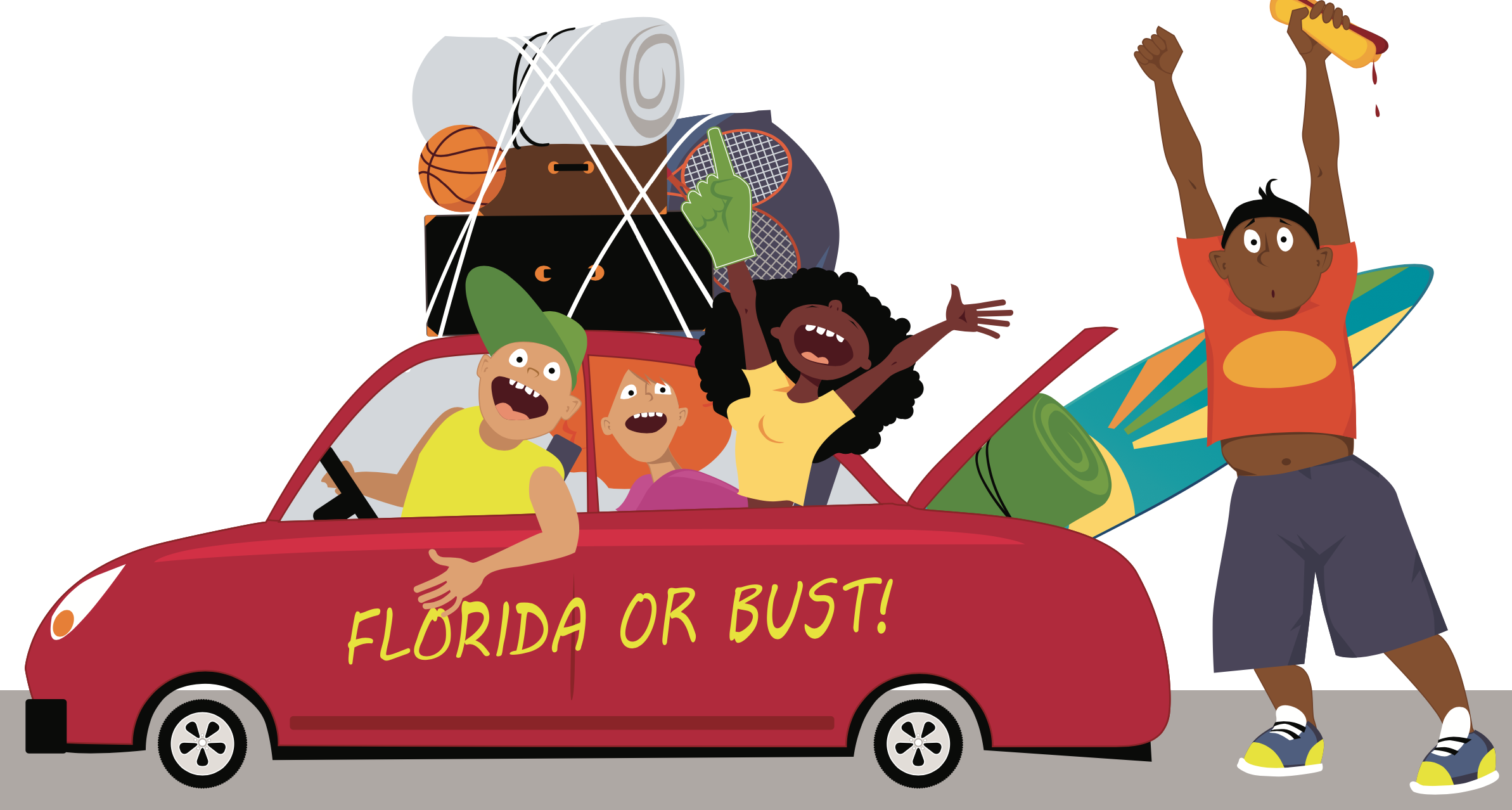 Spring Breakers Spread Rona