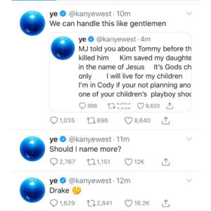 Kanye West tweets