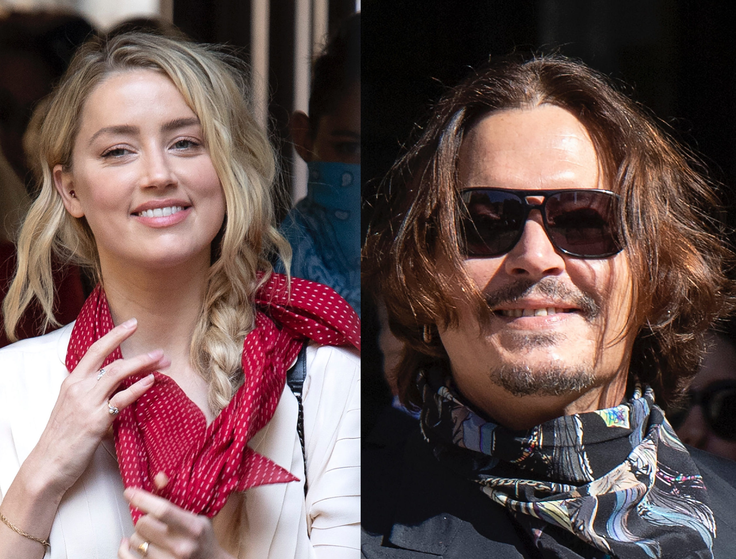Amber Heard and Johnny Depp