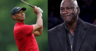 Tiger Woods and Michael Jordan