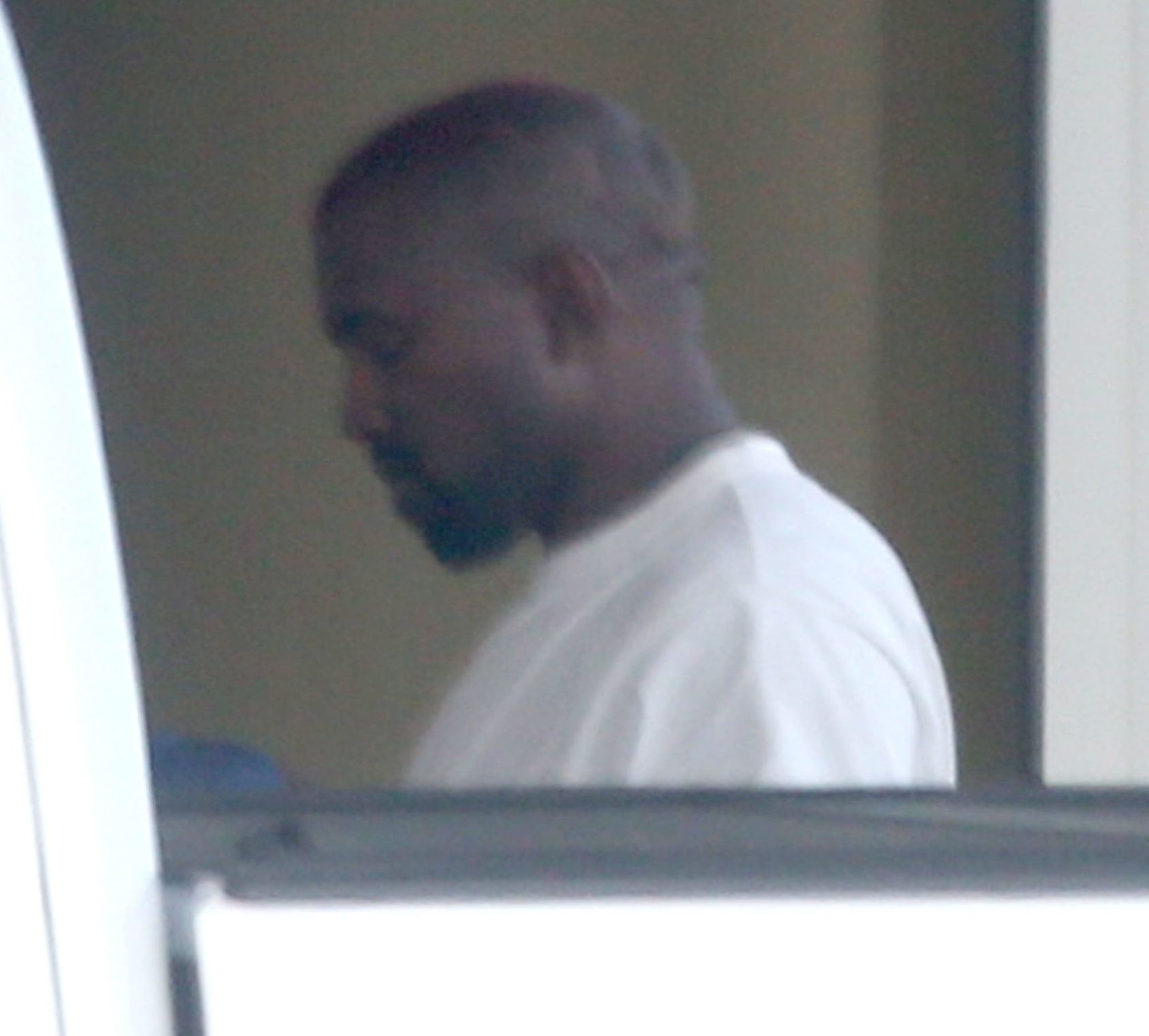 Kanye West visits the hospital