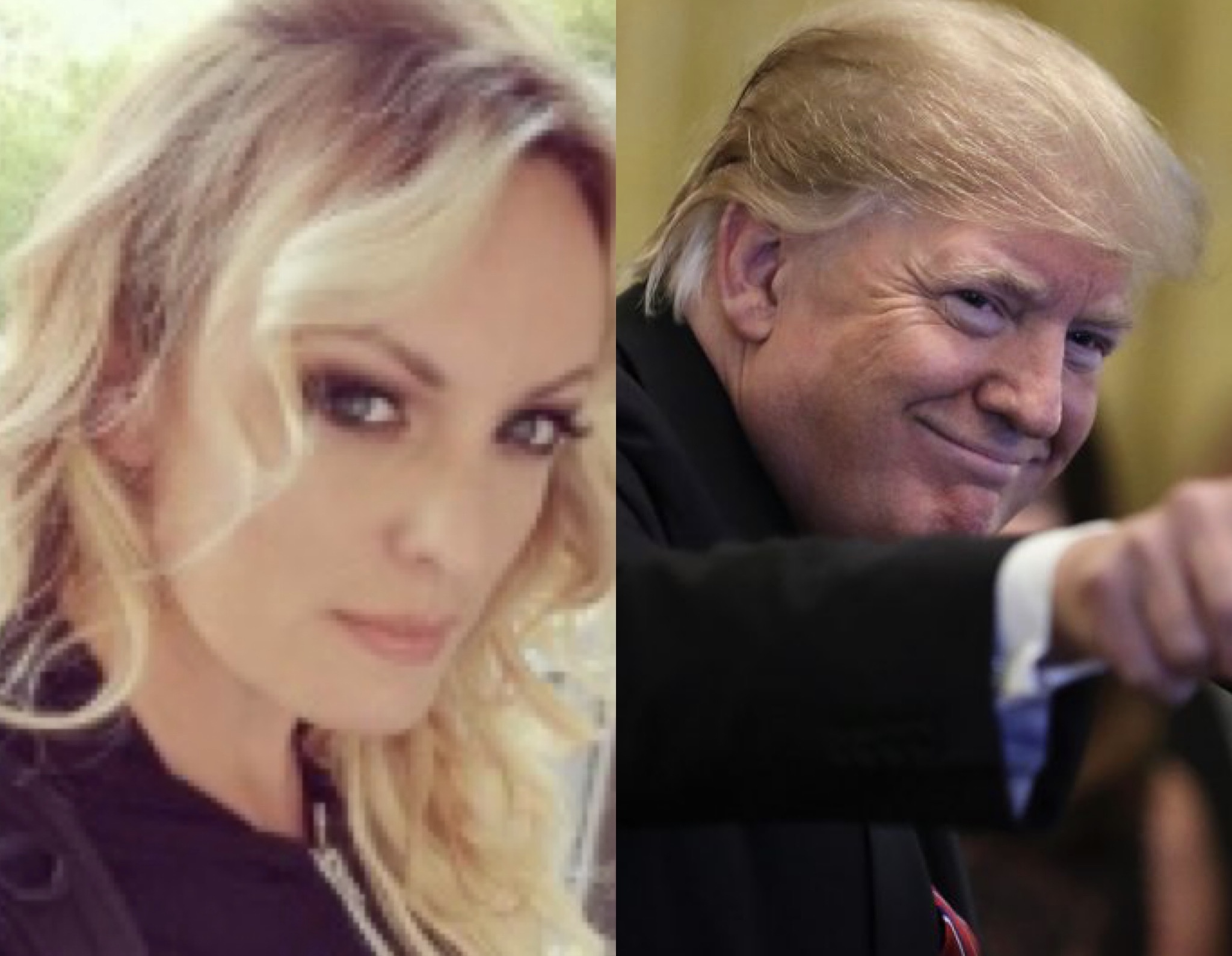 Stormy Daniels/ Donald Trump