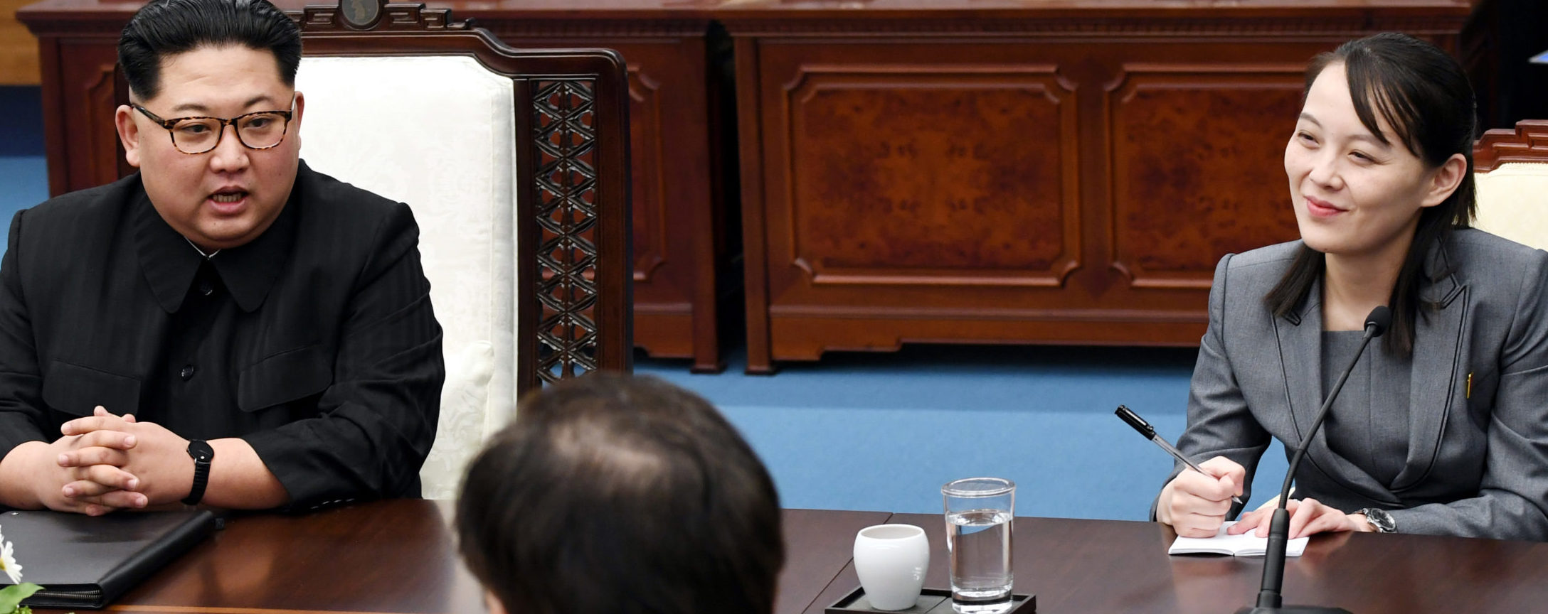 Kim Jong Un and sister