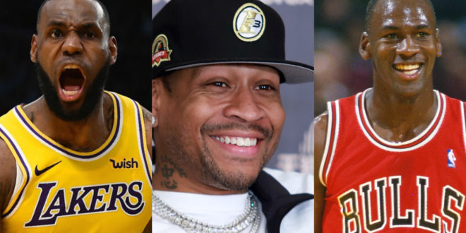LeBron James and Iverson