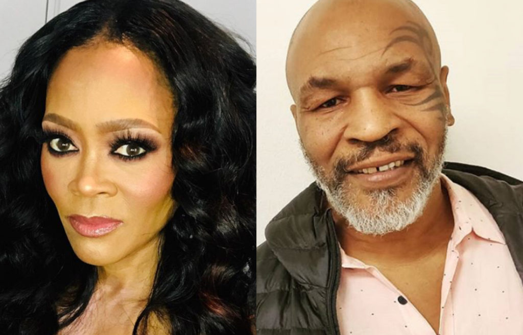 Robin Givens and MIke Tyson