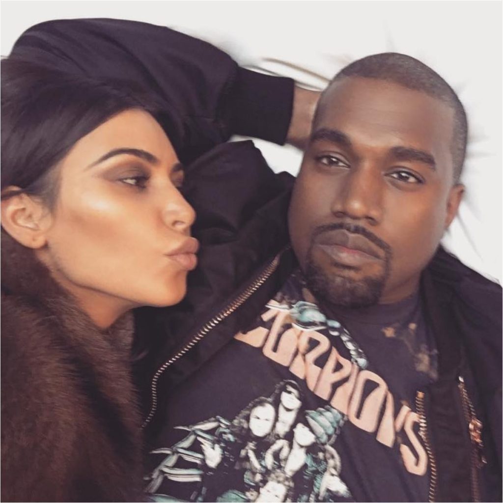 Kim Kardashian on Kanye