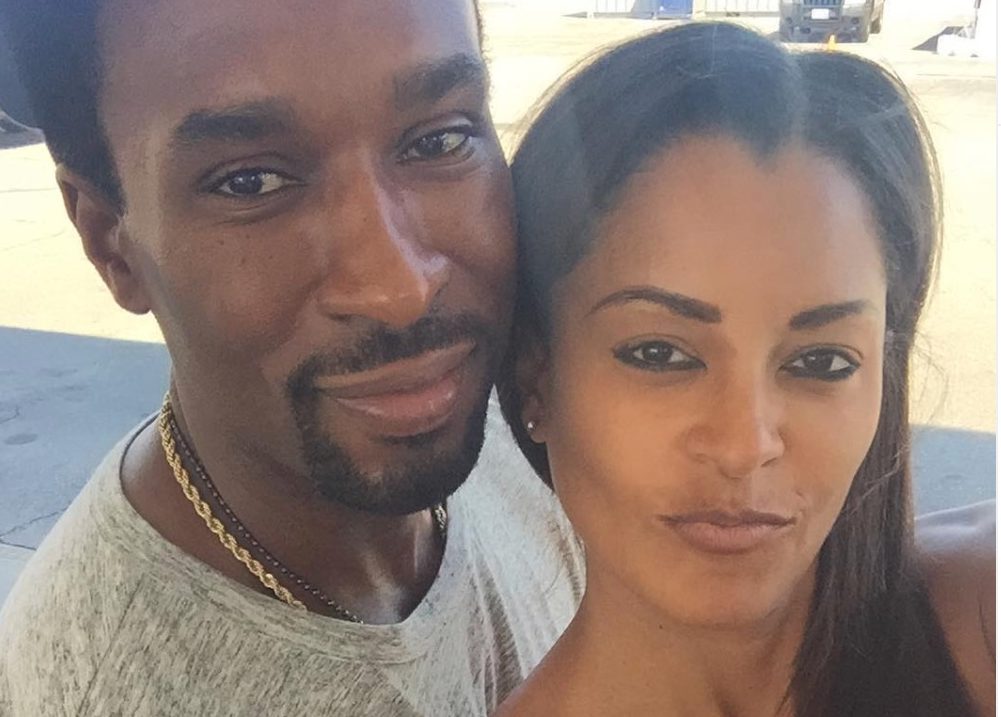 CLaudia Jordan andEx