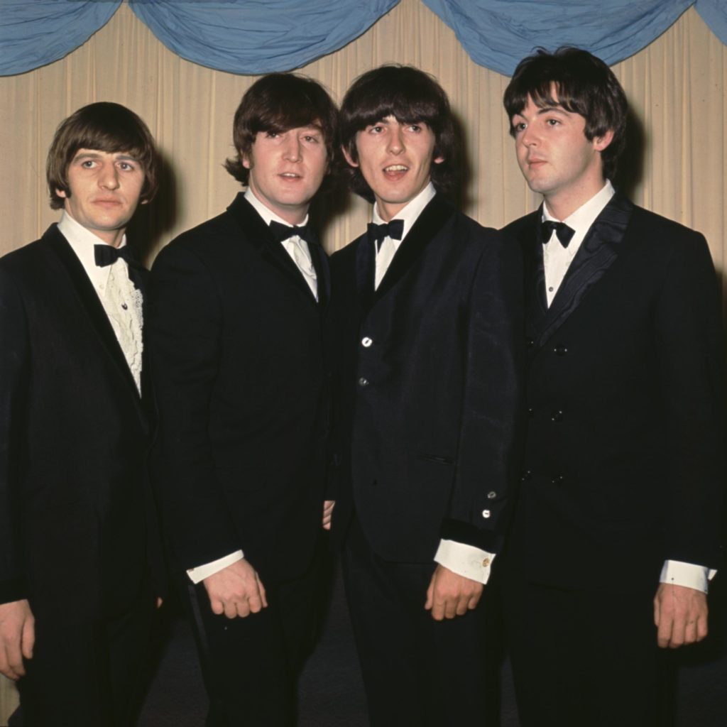 Beatles in Tuxs