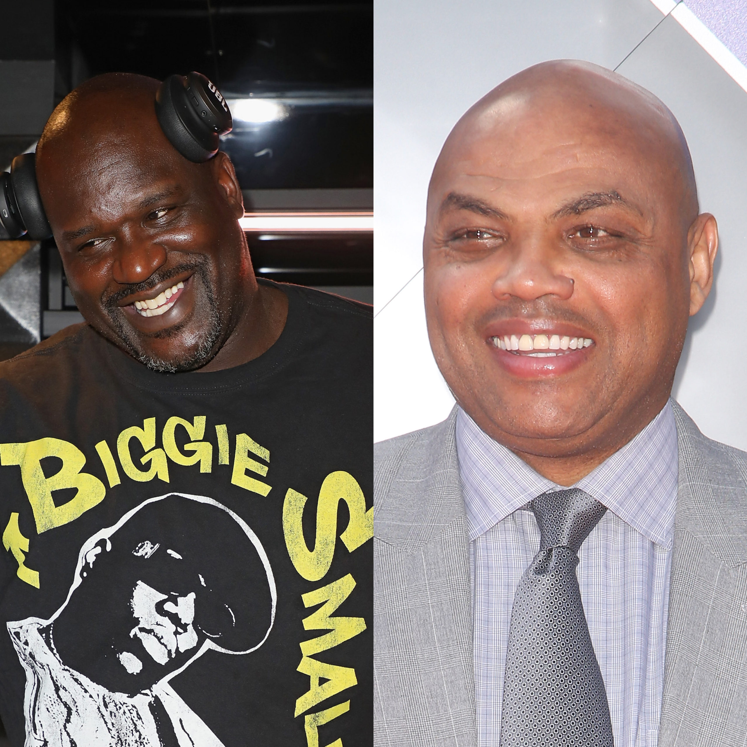 Shaq and Charles Barkley