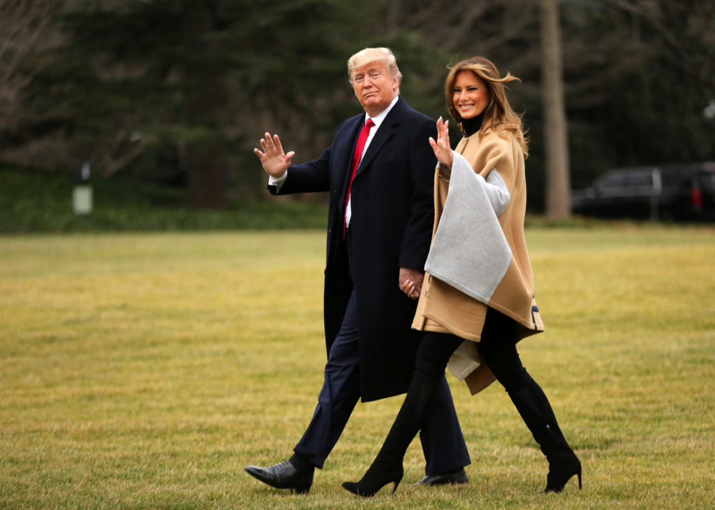 Trump and Melania